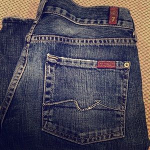 7 for all Mankind with Swarovski crystal pockets